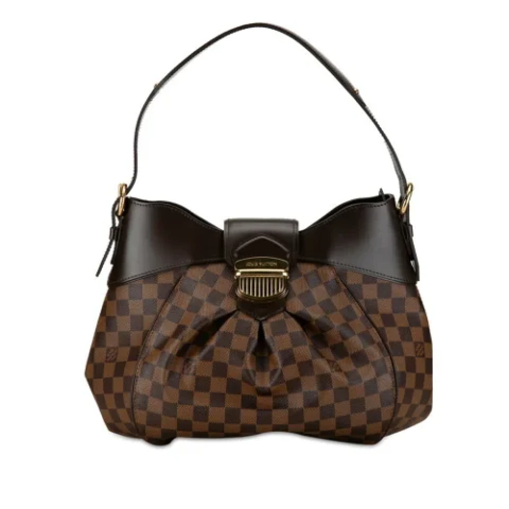 Louis Vuitton Vintage Pre-owned Plastic shoulder-bags Brown Dames
