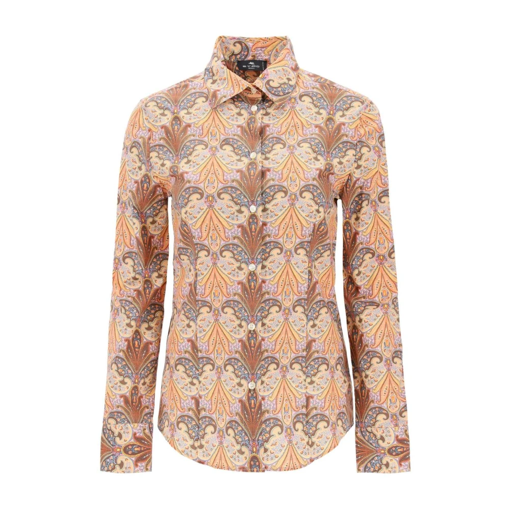 ETRO Casual Button-Up Overhemd Multicolor Dames