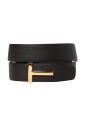bruin-leren-riem-met-gouden-gesp