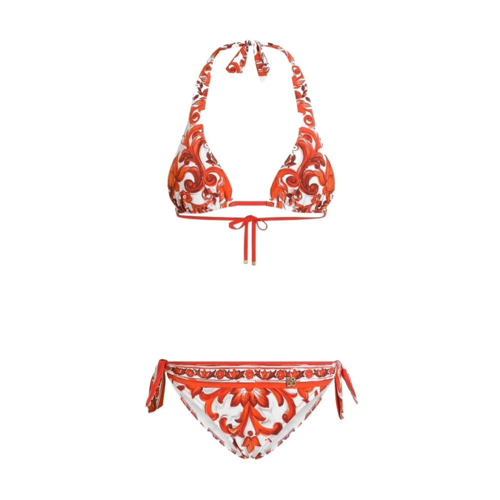 Dolce & Gabbana Mujer Naranja Trajes De Baño, Talla: S