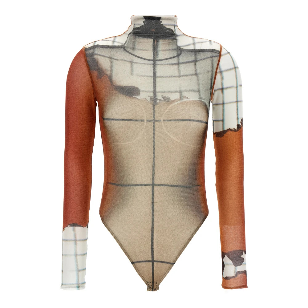 Jean Paul Gaultier Multicolor Full-Body, Female, Xs, The Fire Bodysuit