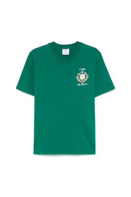 green-logo-print-crew-neck-t-shirt