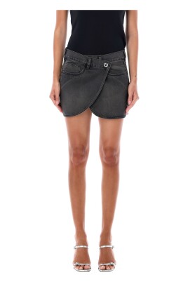 grey-wash-denim-mini-skirt