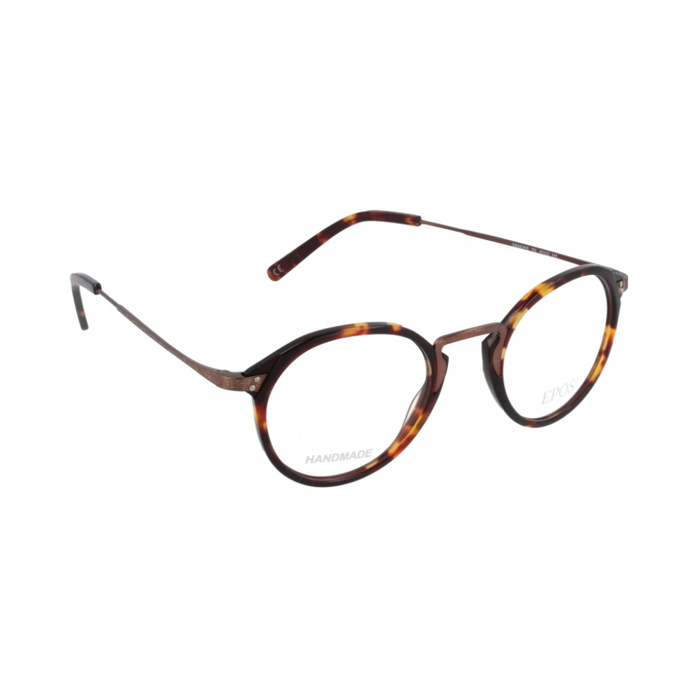 Epos Stijlvolle Demone Brilmontuur met Garantie Brown Unisex