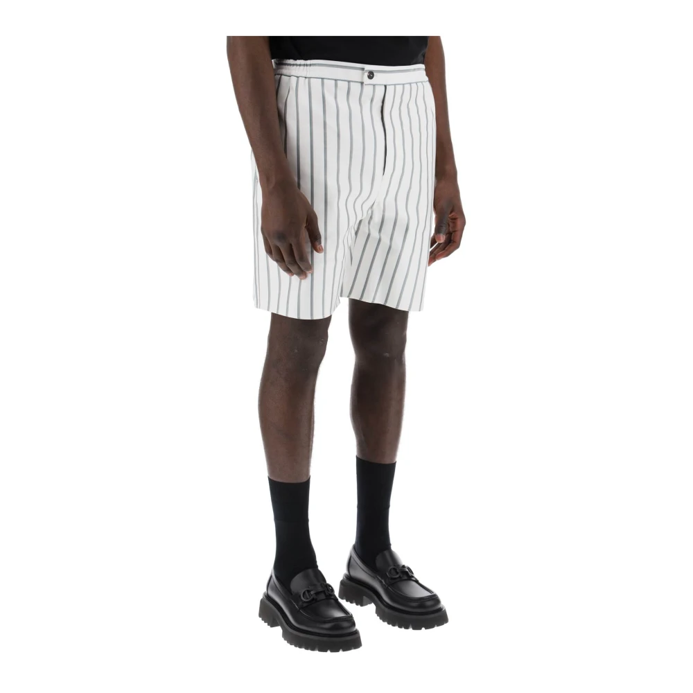 Salvatore Ferragamo Casual Shorts White Heren