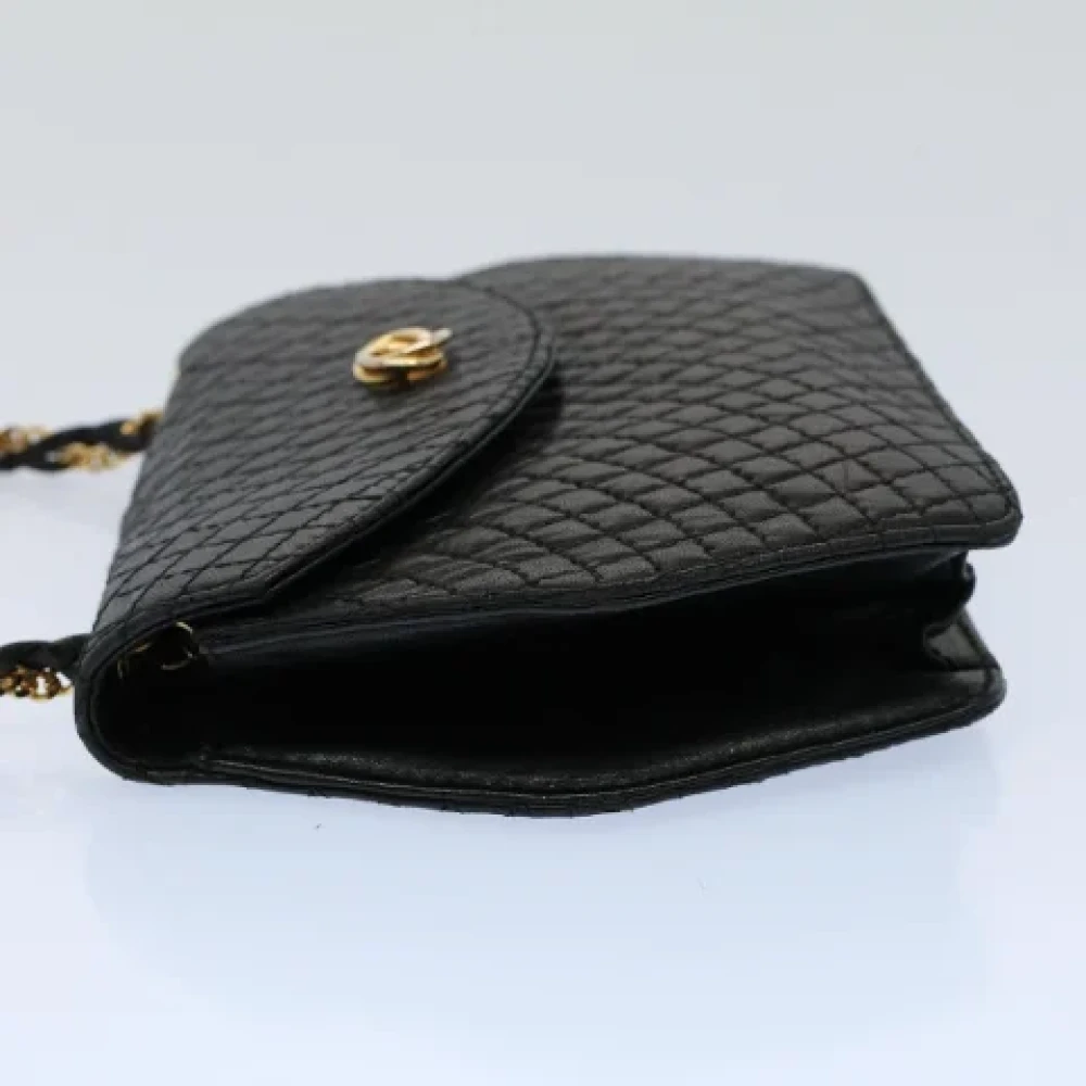 Bally Pre-owned Leather shoulder-bags Black Dames