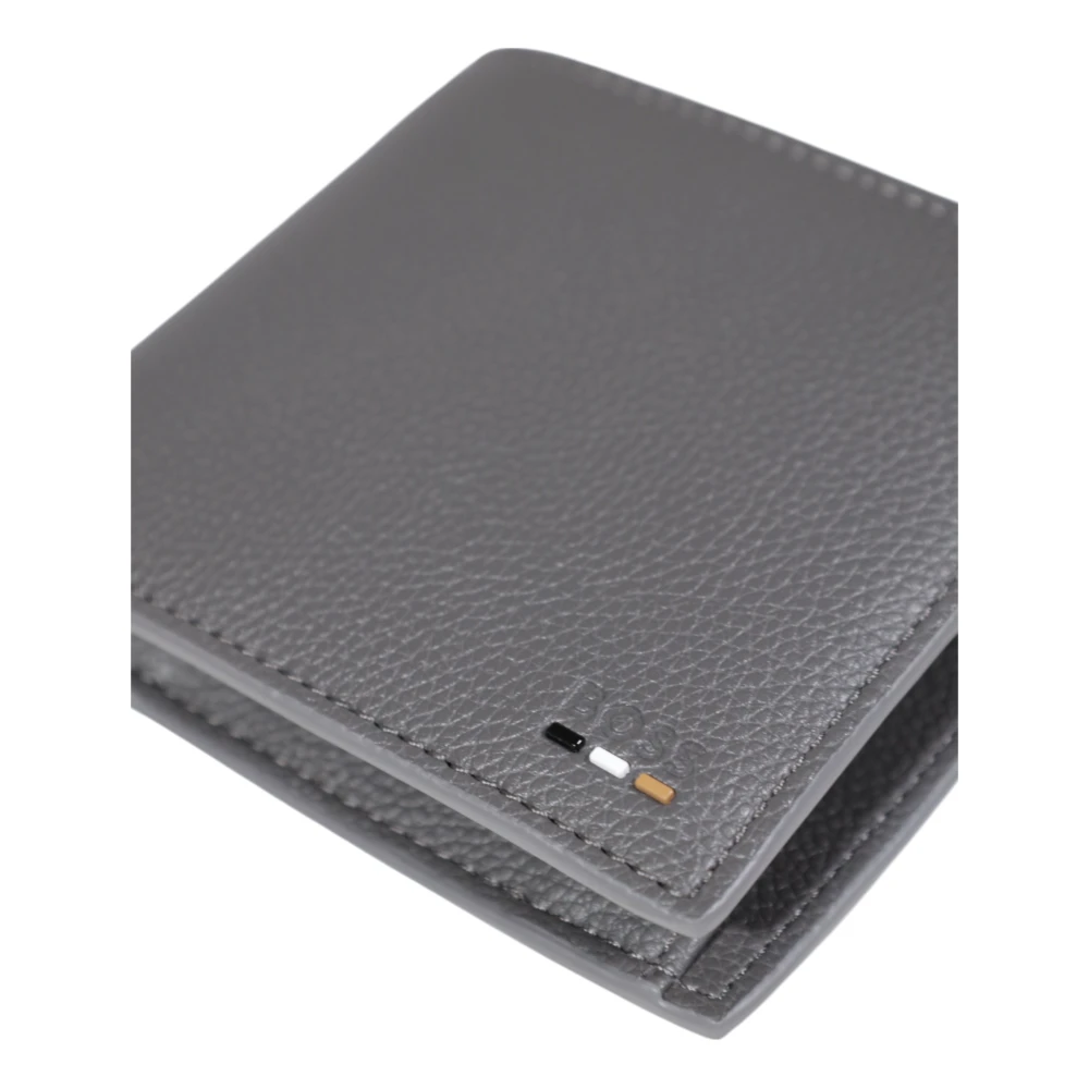 Hugo Boss Heren Portemonnee Lente Zomer Collectie Gray Heren