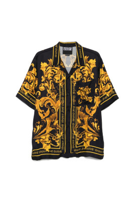 black-barocco-print-short-sleeve-sweater