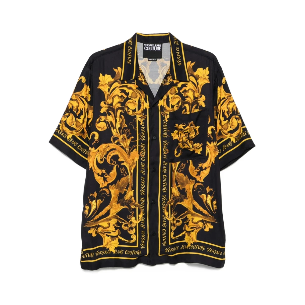 Shirts > Short Sleeve Shirts - - Versace Jeans Couture - Modalova