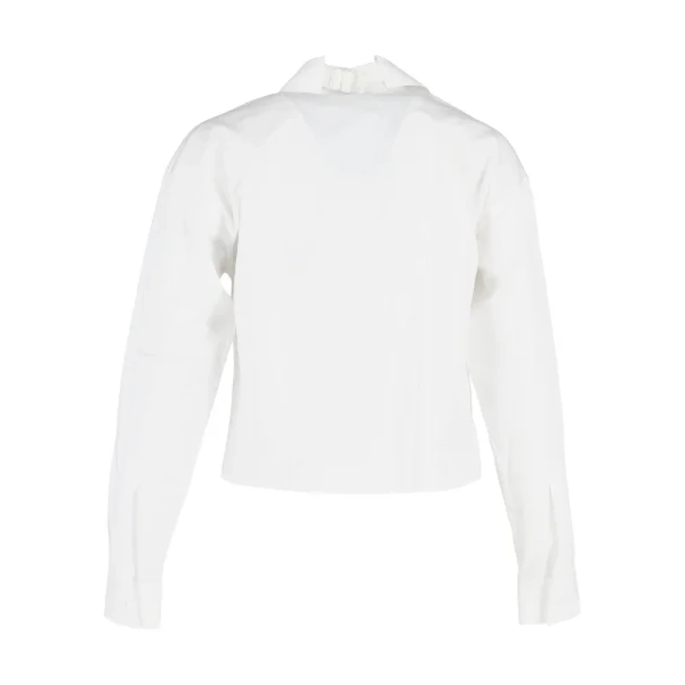 Maison Margiela Pre-owned Cotton tops White Dames
