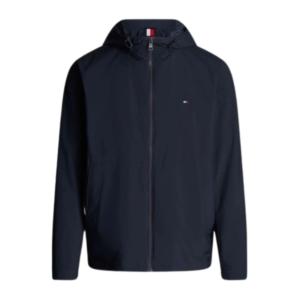 Tommy Hilfiger RWB Hoodie Jas voor Mannen Blue Heren