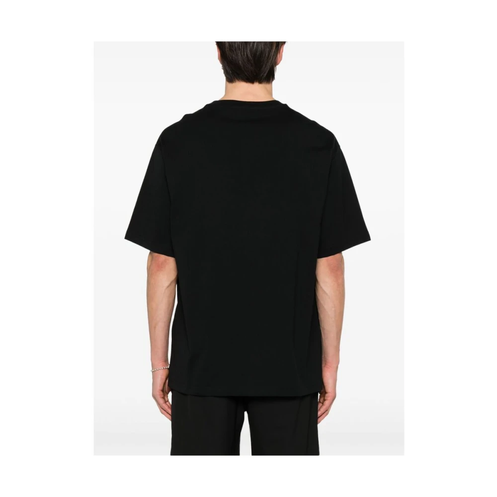Versace Jeans Couture Zwart Crew Neck T-shirt Black Heren
