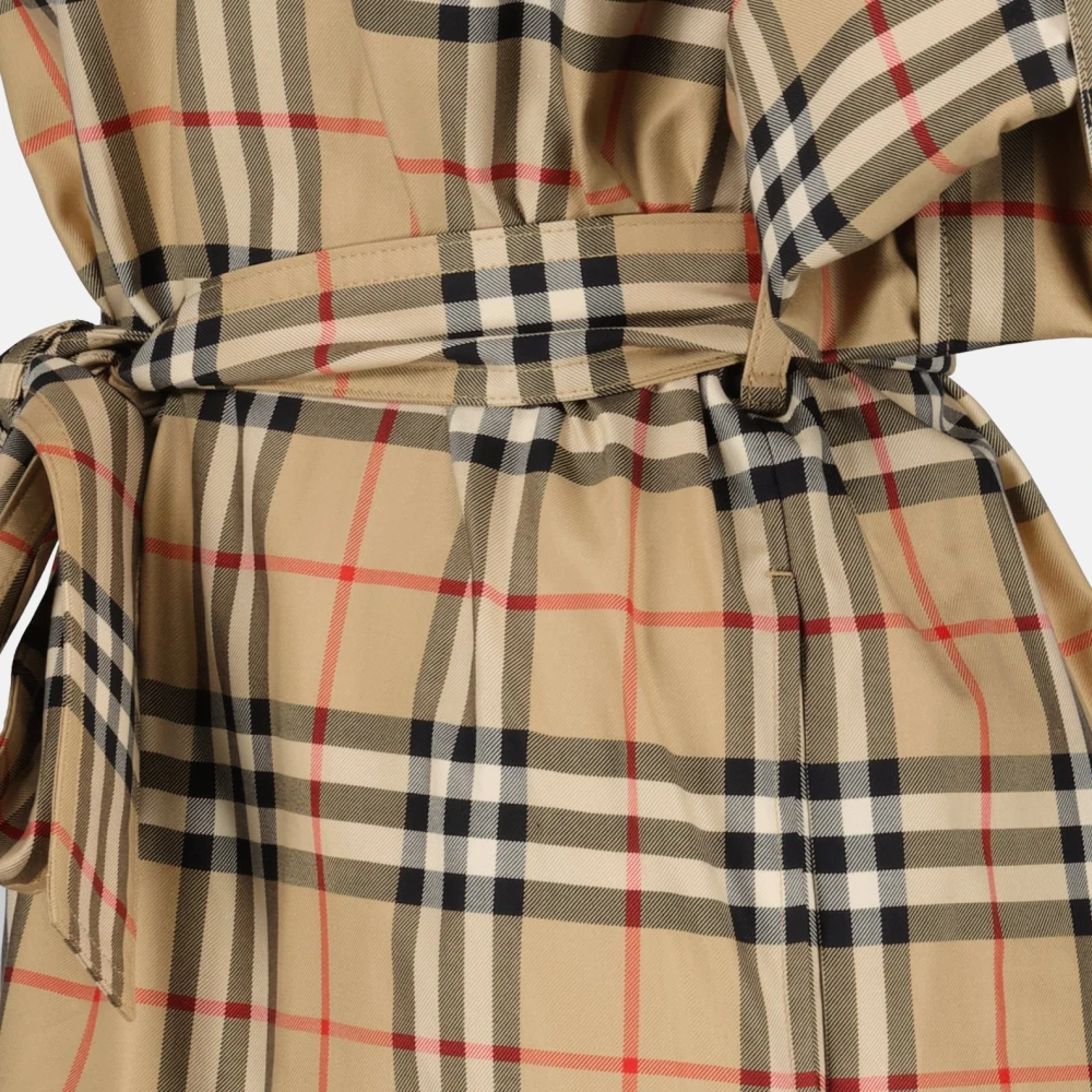 Burberry Vintage Geruite Jurk Multicolor Dames