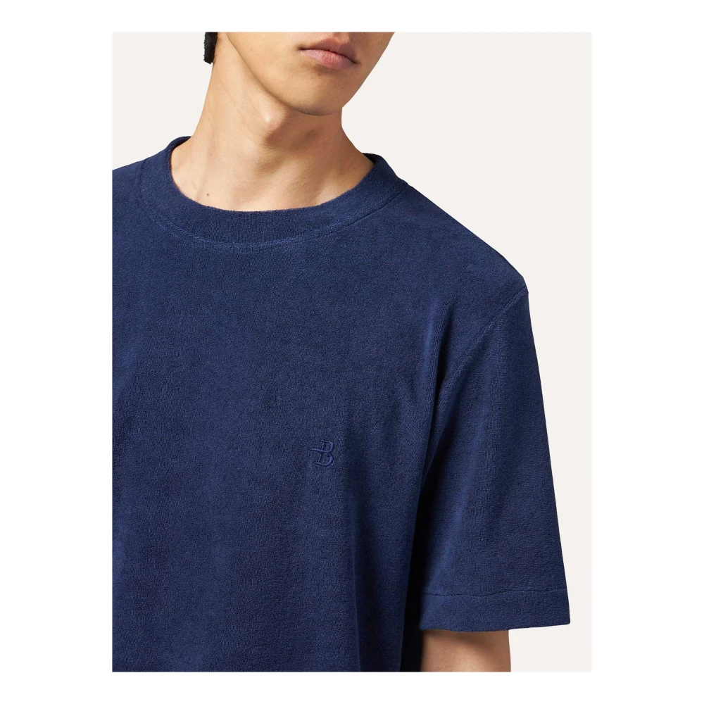 Ballantyne T-Shirts Blue Heren