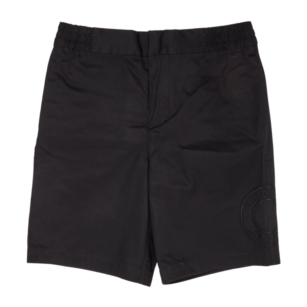 Burberry Stiliga Romeo Shorts för Pojkar Black, Pojke