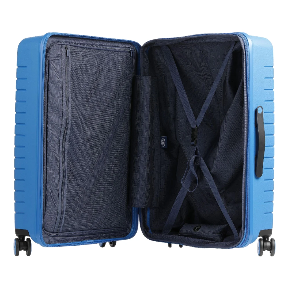 Bric's Blauwe harde koffers met TSA-slot Blue Unisex