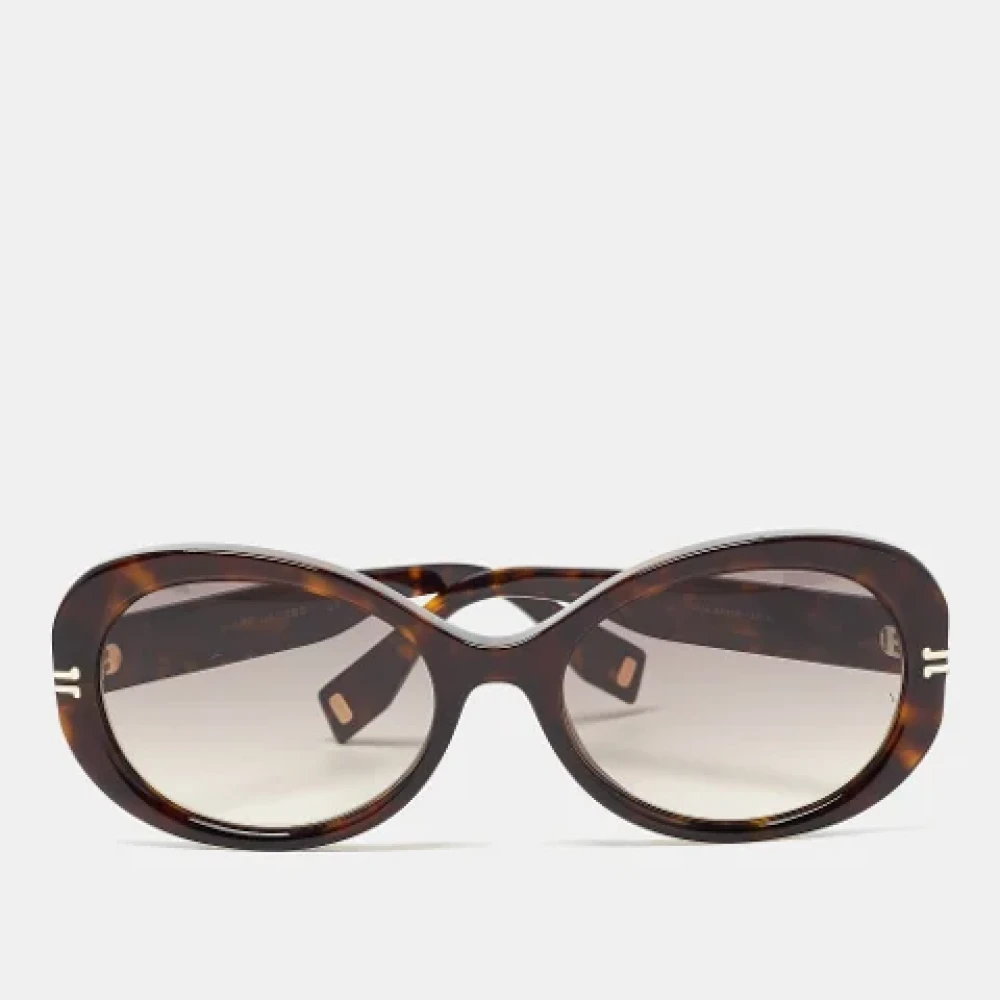 Marc Jacobs Pre-owned Acetate sunglasses Brown Dames