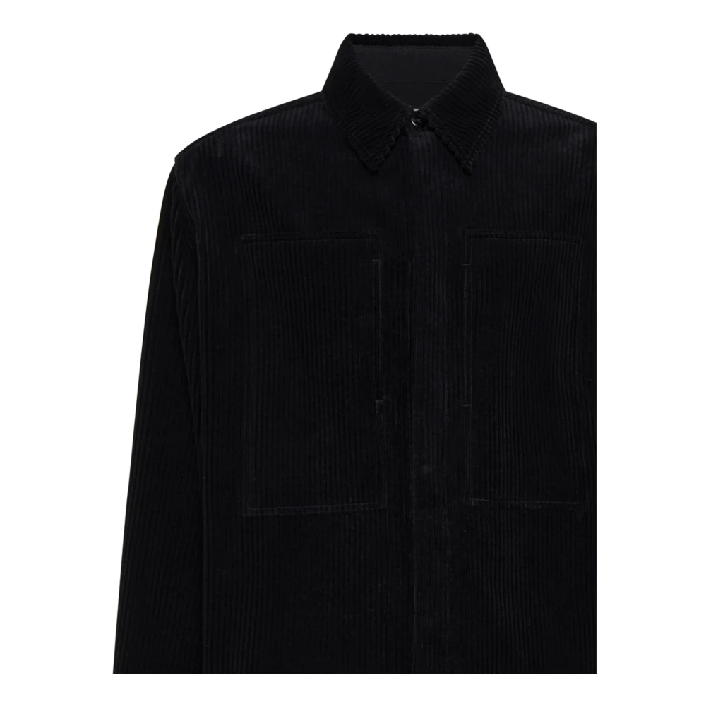 Jil Sander Zwarte Plus Stijlvolle Shirt Black Heren