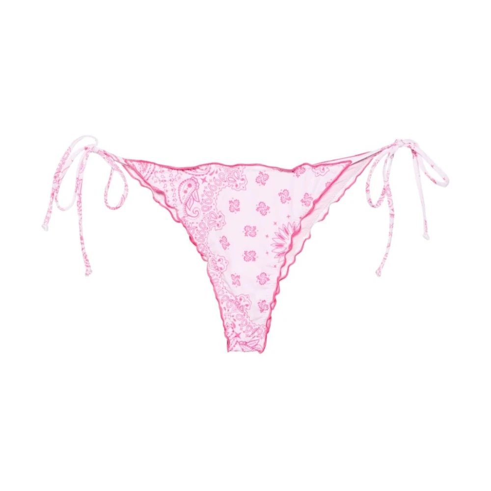 MC2 Saint Barth Roze Bandana Print Zwemkleding Pink Dames