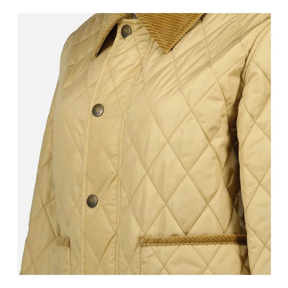 Burberry Gewatteerde Beige Jas Lente-Zomer 2025 Beige Dames