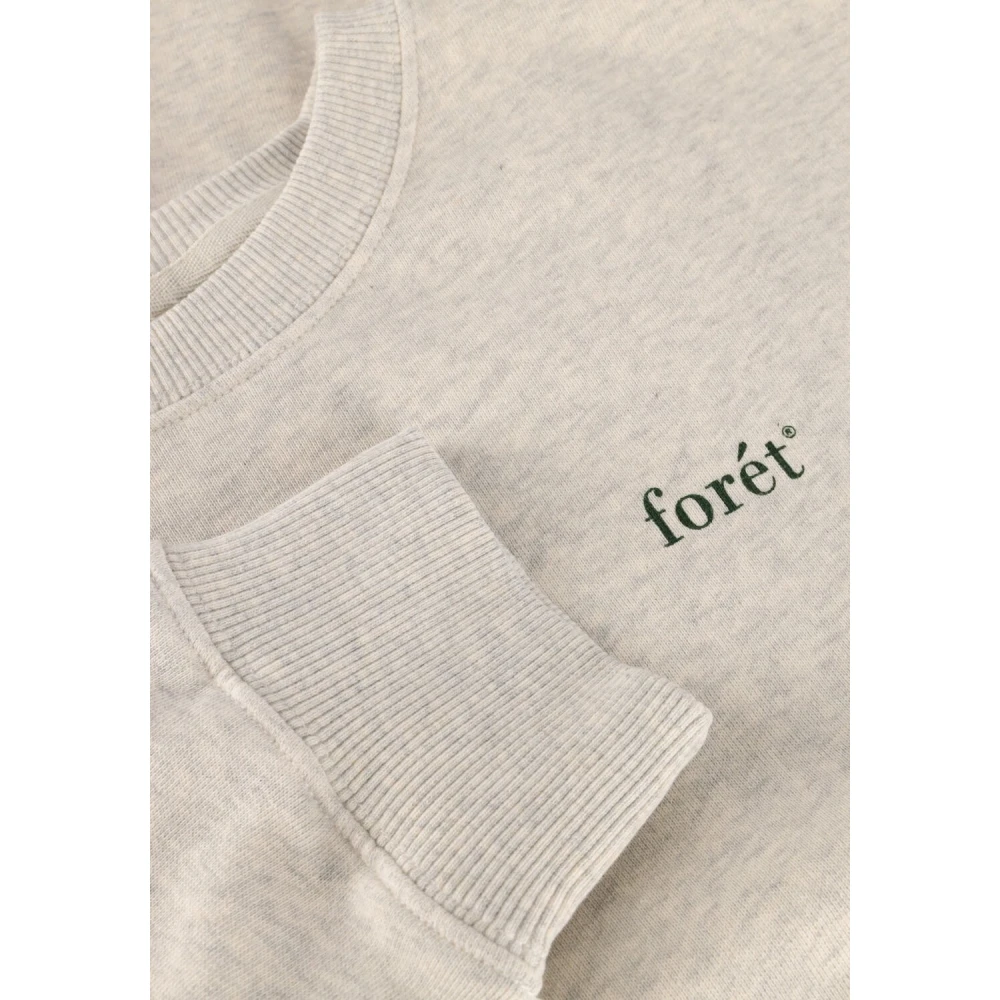 Forét Ocean Sweatshirt Relax Stijl Beige Heren