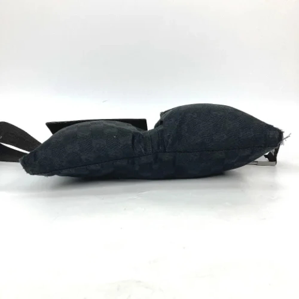 Gucci Vintage Pre-owned Canvas gucci-bags Black Heren
