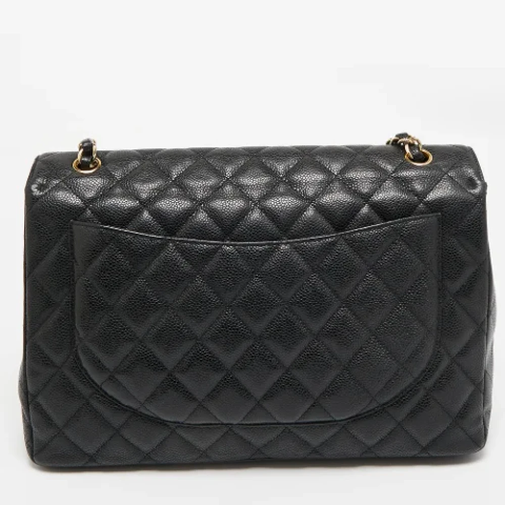 Chanel Vintage Pre-owned Leather chanel-bags Black Dames