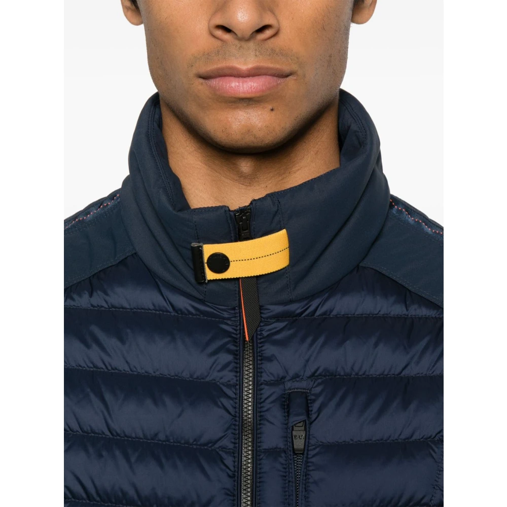 Parajumpers Navy Blauwe Jas met Rits en Zakken Blue Heren