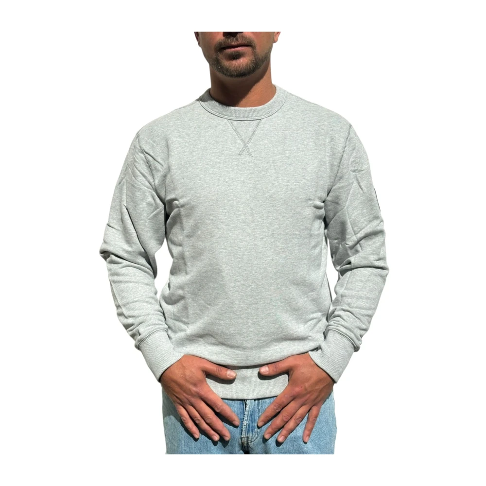 Calvin Klein Stijlvolle Sweatshirt voor Mannen Gray Heren