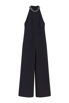 Crew Neck Jumpsuit