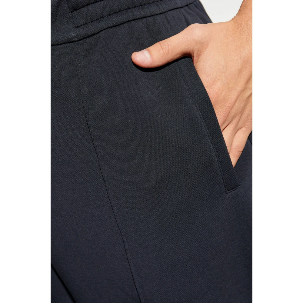 Emporio Armani Sweatpants Blue Heren