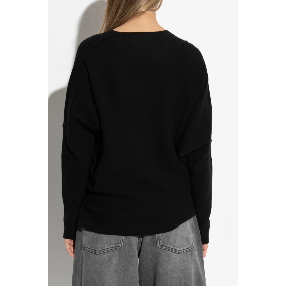 AllSaints Wollen vest Antonina Black Dames