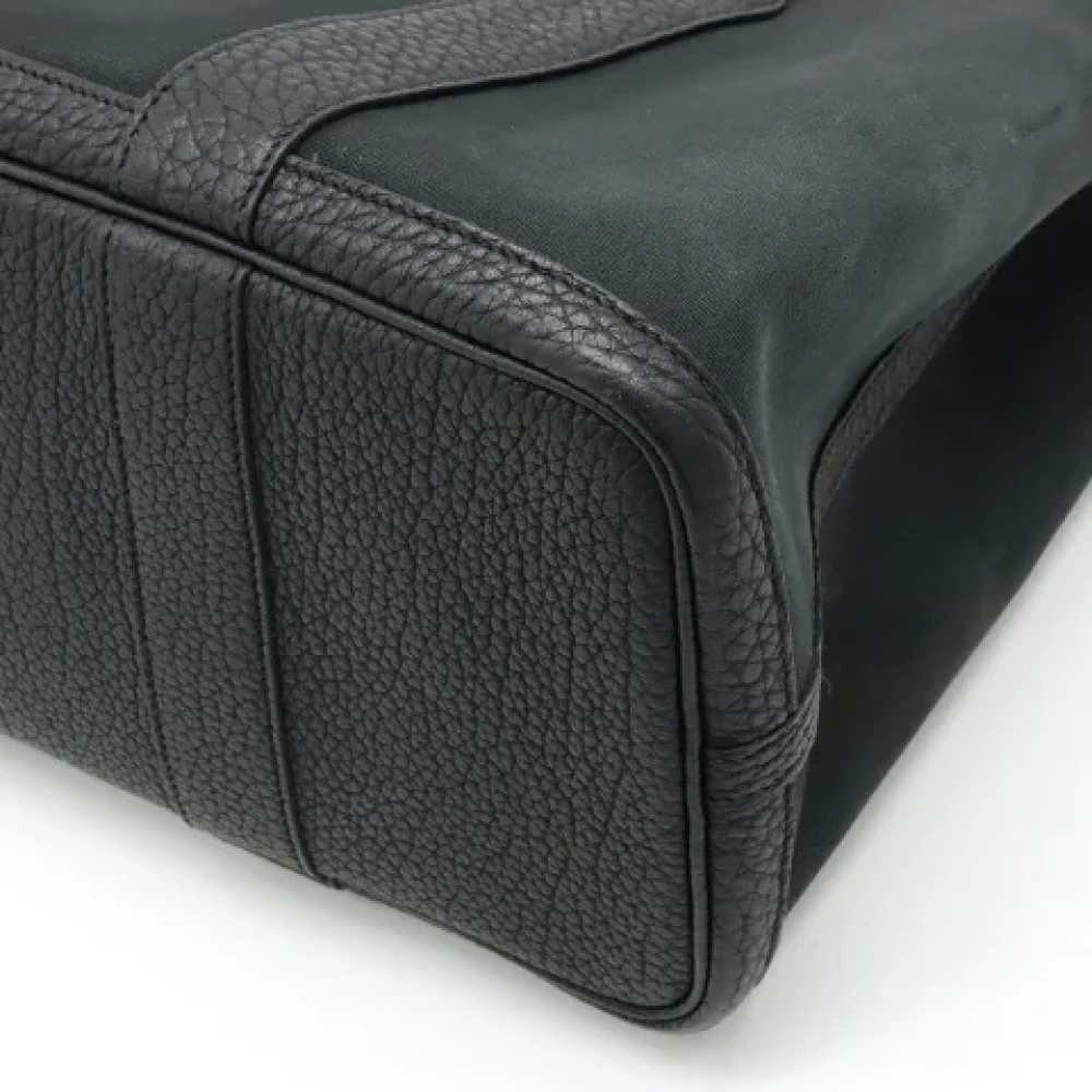 Hermès Vintage Pre-owned Canvas totes Black Dames