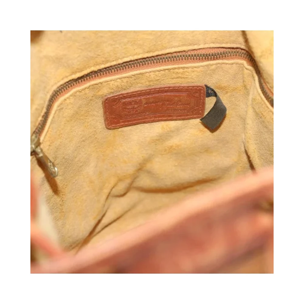 MCM Pre-owned Plastic shoulder-bags Brown Dames
