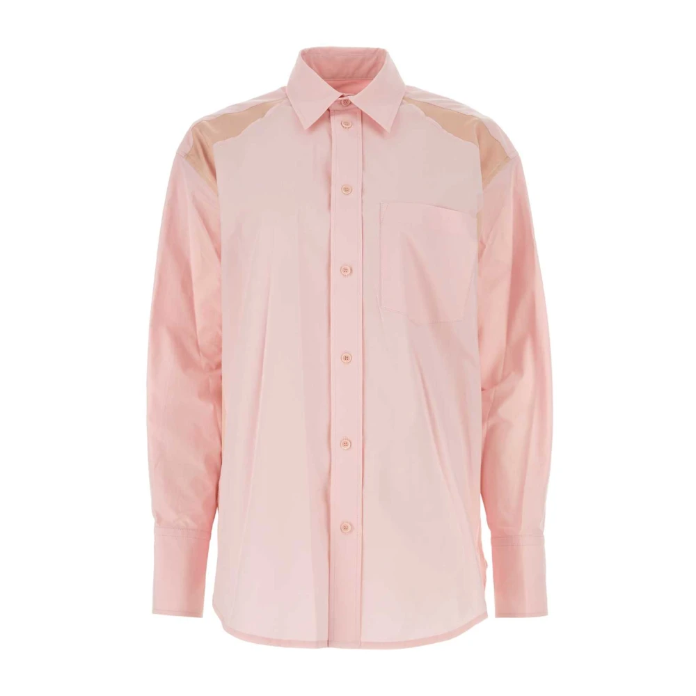 JW Anderson Roze Poplin Overhemd Stijlvol en Trendy Pink Dames