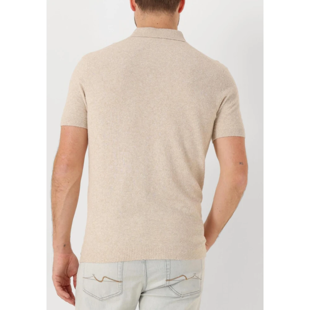 Gentiluomo Beige Polo Shirt voor Heren Beige Heren