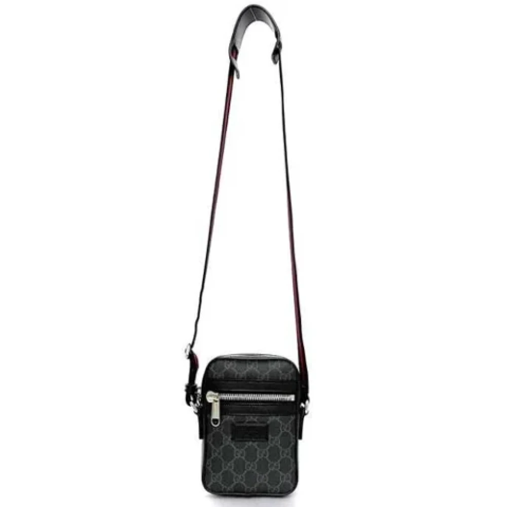 Gucci Vintage Pre-owned Plastic shoulder-bags Black Dames