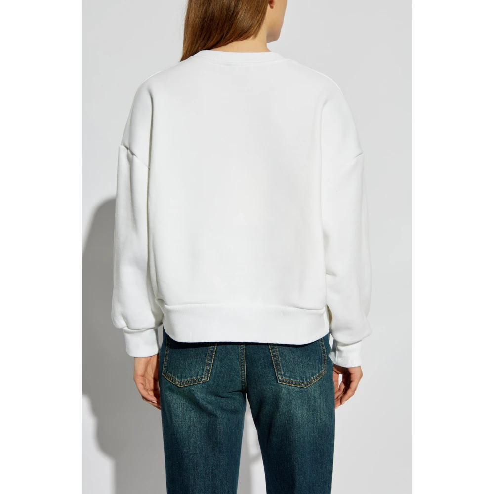 alexander mcqueen Oversized hoodie White Dames