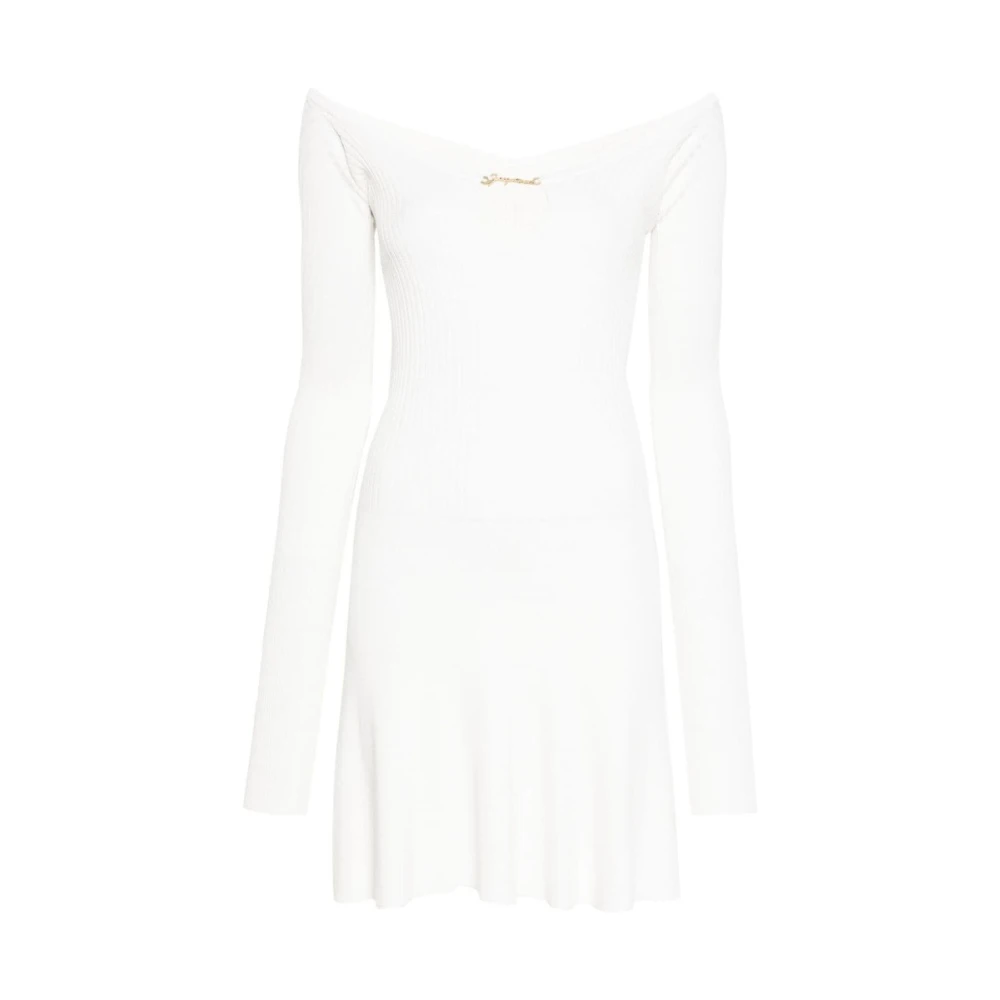 Jacquemus Knitted Dresses White Dames