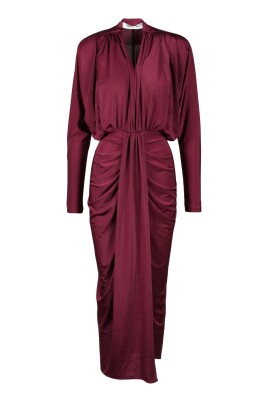 elegant-kvind-kjole-polyester-blanding