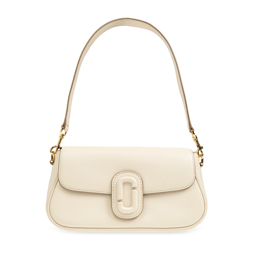 Marc Jacobs Kvinno Beige Väskor Dam, One Size, Läder, Axelremsväska