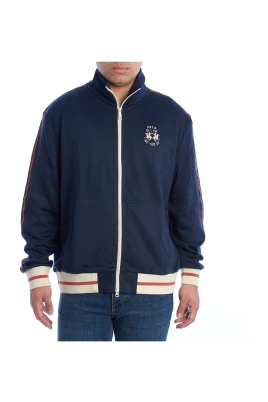 Zip-up Tröja med Hög Krage