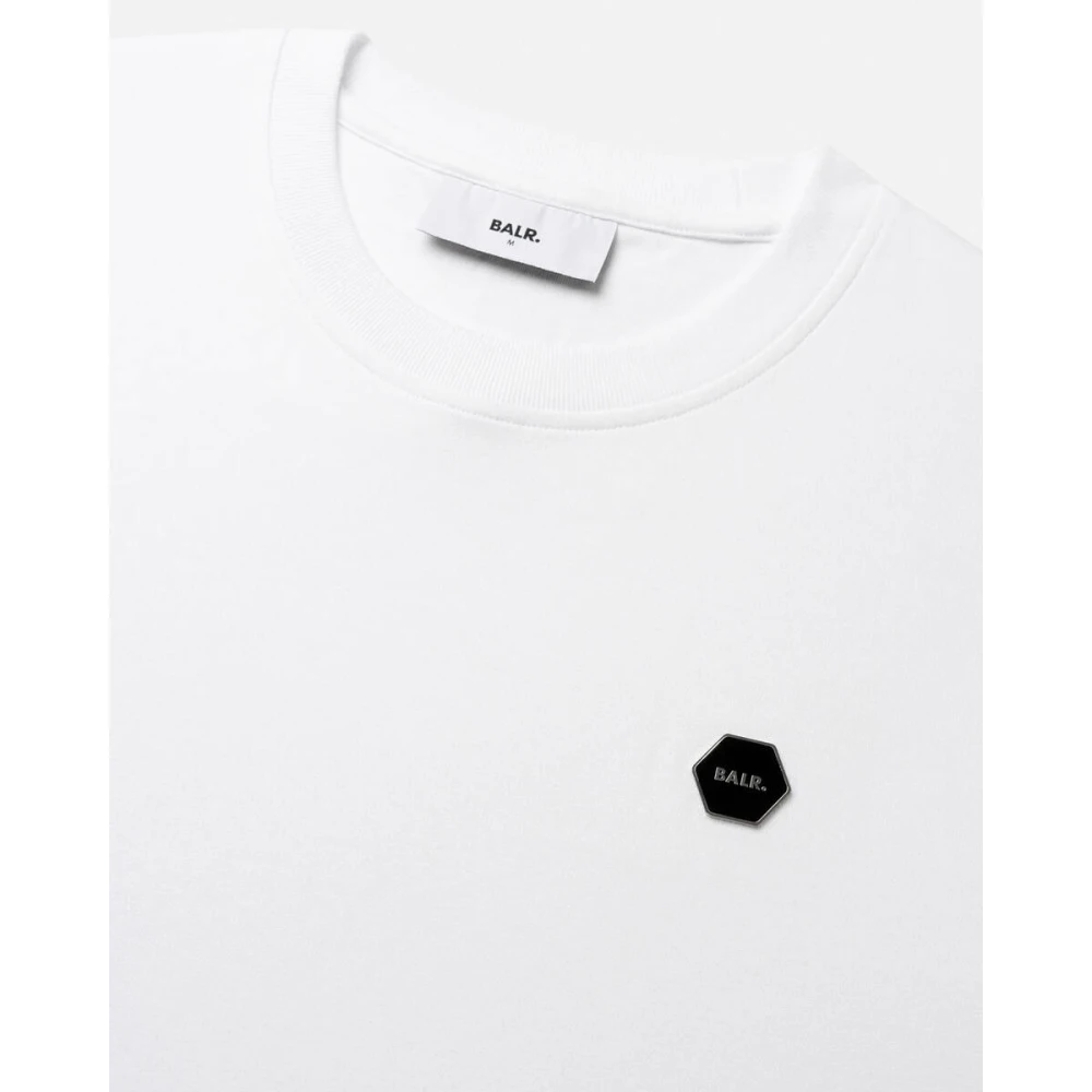 Balr. Korte mouw T-shirt B1112.1255 White Heren