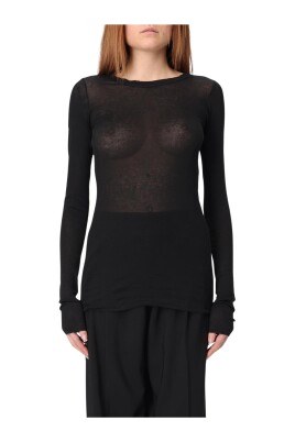 black-sheer-top-for-women