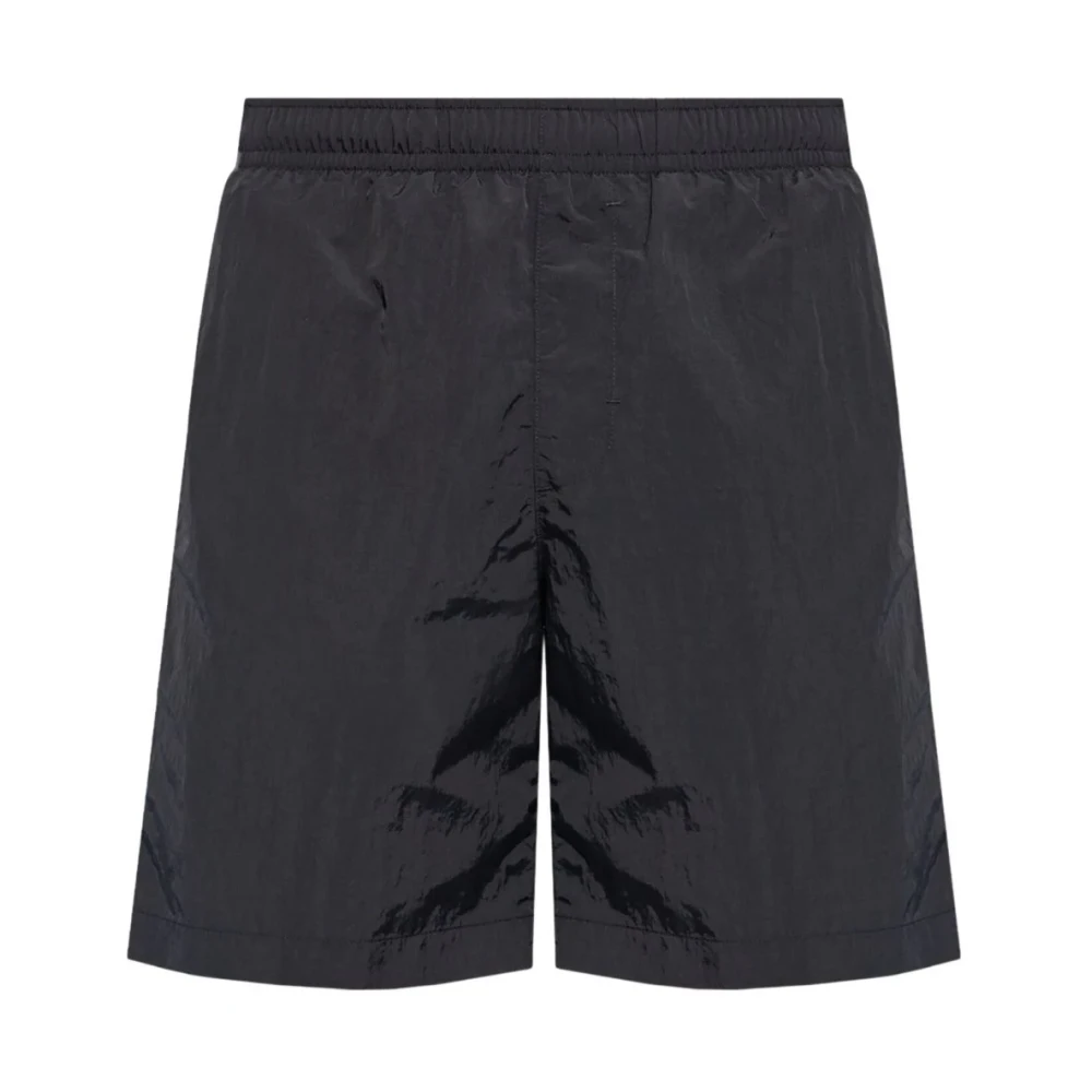 Givenchy Men's Black Beachwear, S, Sea Clothing Elastic Waist Swimwear