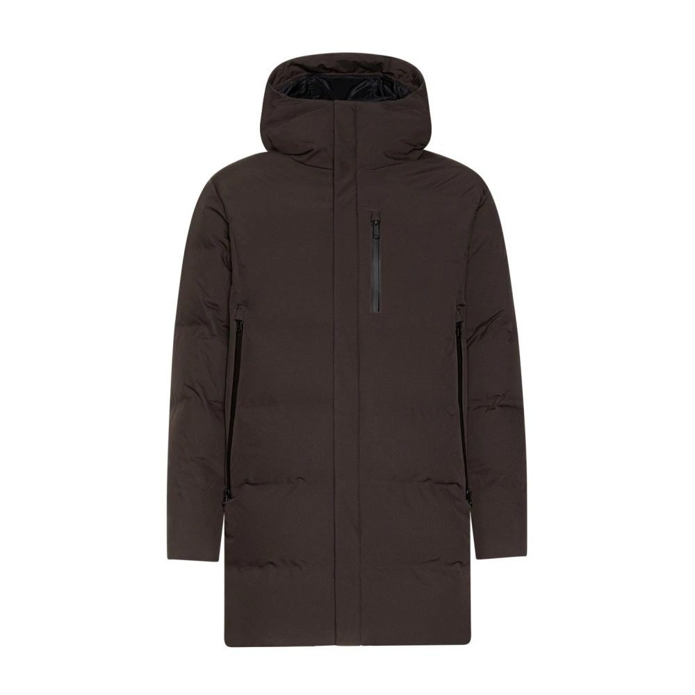 Scandinavian Edition Minimalistische 3-in-1 Urban Jassen Brown Heren