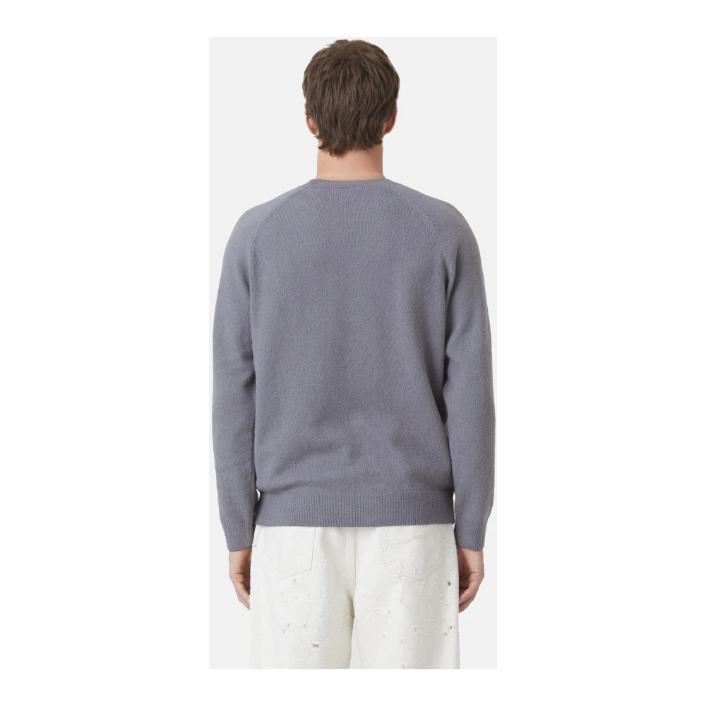 closed Regular Fit Raglan Sweater Gray Heren