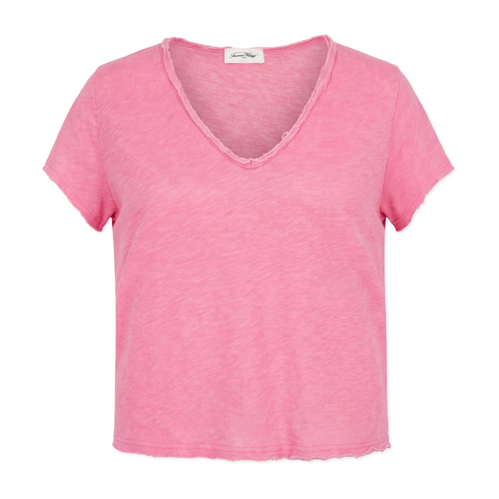 American Vintage Donna Rosa Sonoma V-Neck T-Shirt