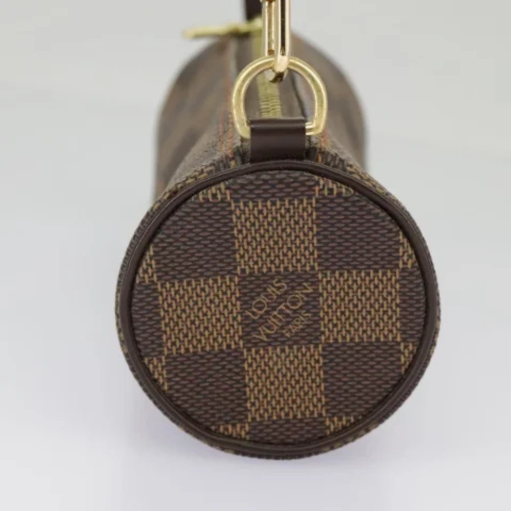 Louis Vuitton Vintage Pre-owned Canvas pouches Brown Dames