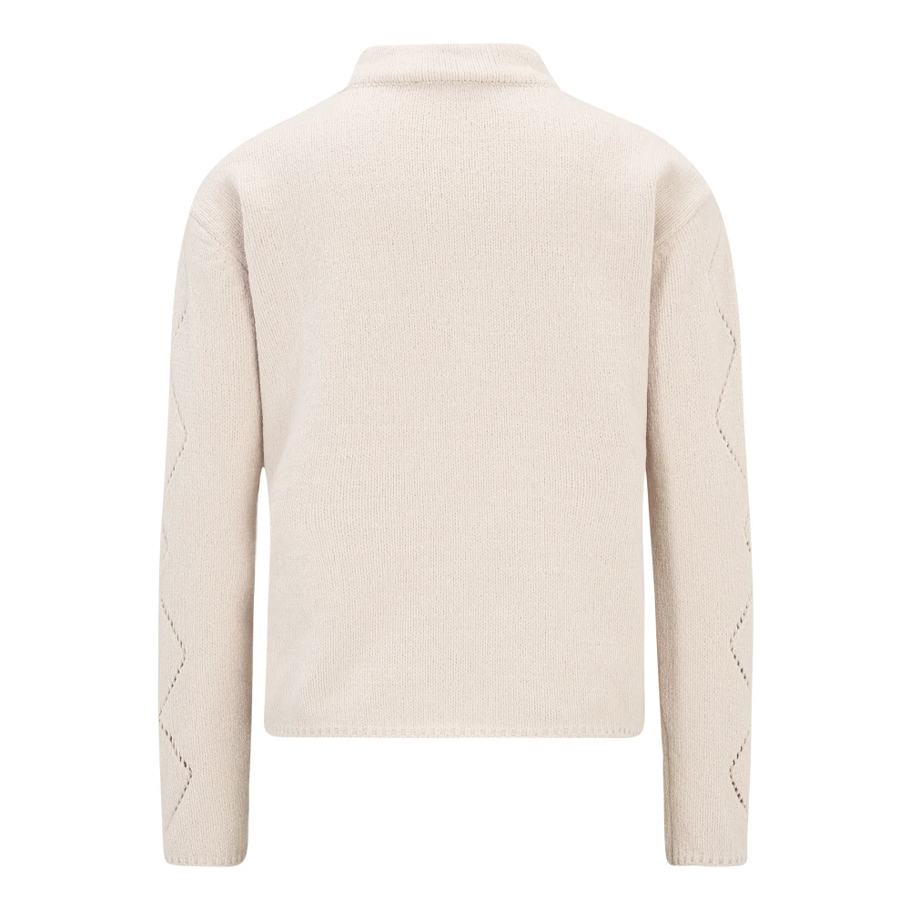 Betty Barclay Gebreide trui met sierstenen Beige Dames